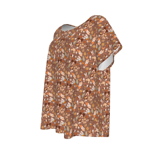 Pumpkin Spice Friends FallFall - Women’s Relaxed Fit Scoop Tee