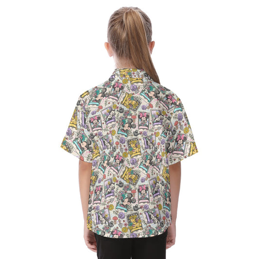 Garden Helpers Seed Packetskets - Kid's Hawaiian Button Up Shirt