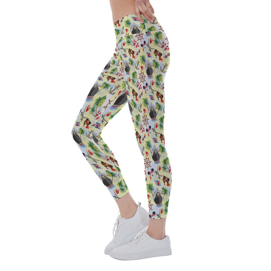 Pirate Night Cruise - Women's Yoga Leggings