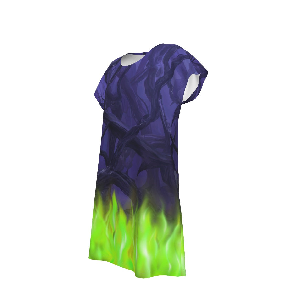 Enchanted Thorn Forest - Women's T-Shirt Dress