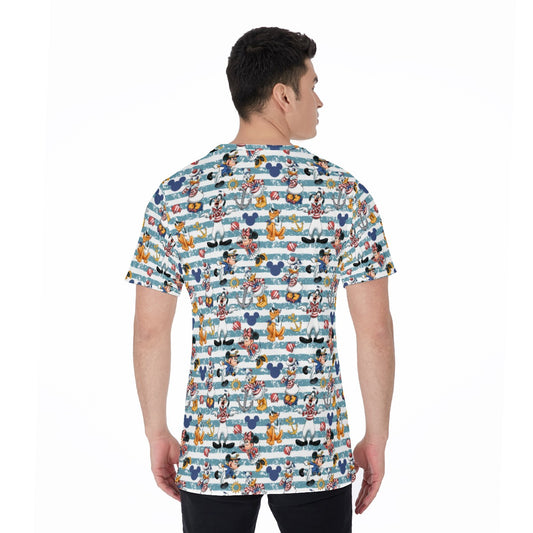 Cruise Crew on Deck - Men's Short Sleeve T-Shirt