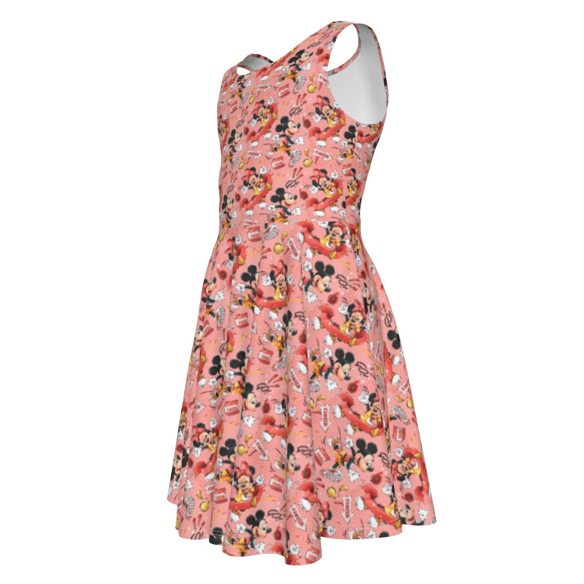 Power Couple Race Ready - Kid's Sleeveless Skater Dress
