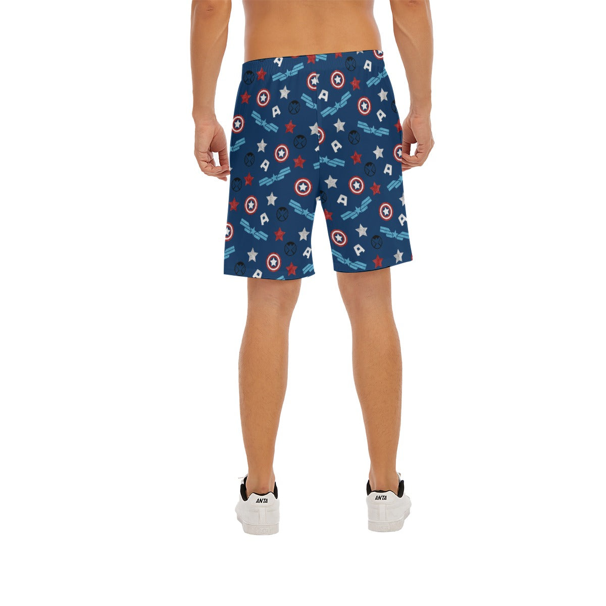 American Superhero - Men’s Pocket Beach Shorts