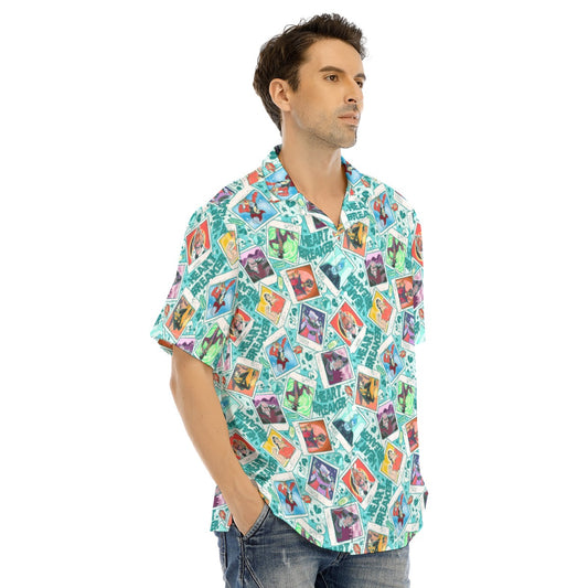 Heartbreaker Villaintine - Men's Hawaiian Button Up Shirt