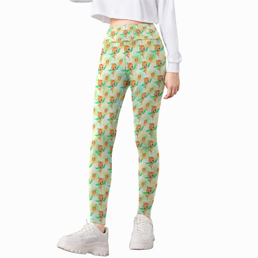 Sunny Citrus Thoughts - Kid's Leggings