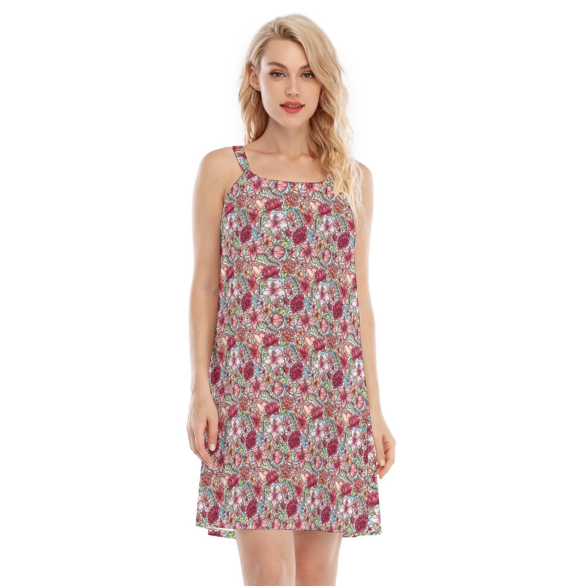 Fairytale Florals – Island Princess - Women’s Adjustable Sundress