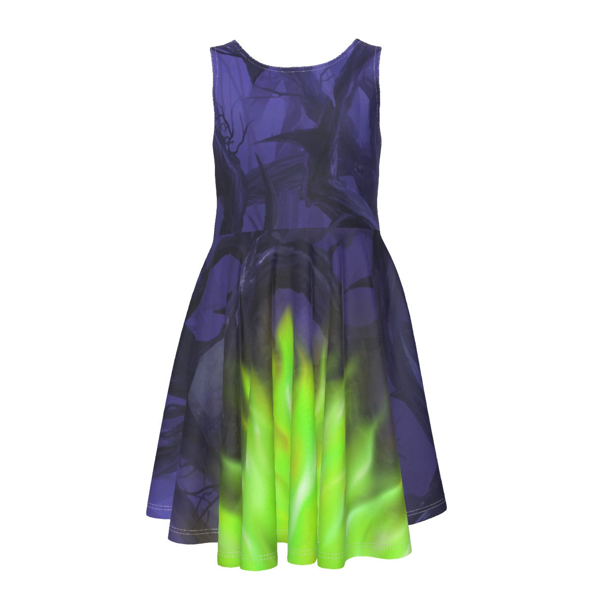 Enchanted Thorn Forest- Kid's Sleeveless Skater Dress