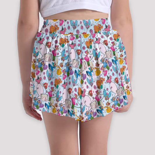 Tiny Tailors & Sewing Friendsends - Girls’ Flowy Pocket Shorts