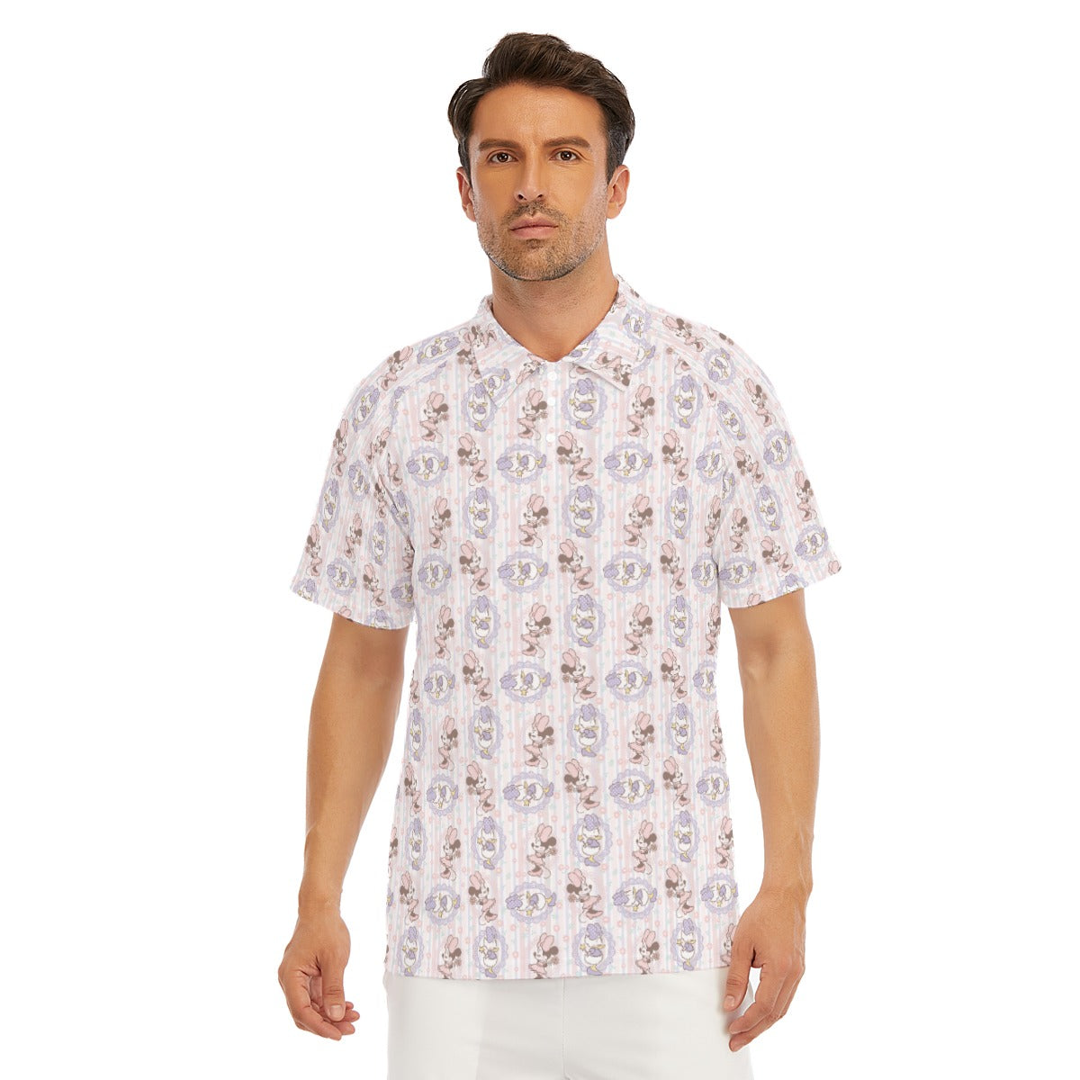 Sweet Springtime Style Duo - Men's Polo Shirt