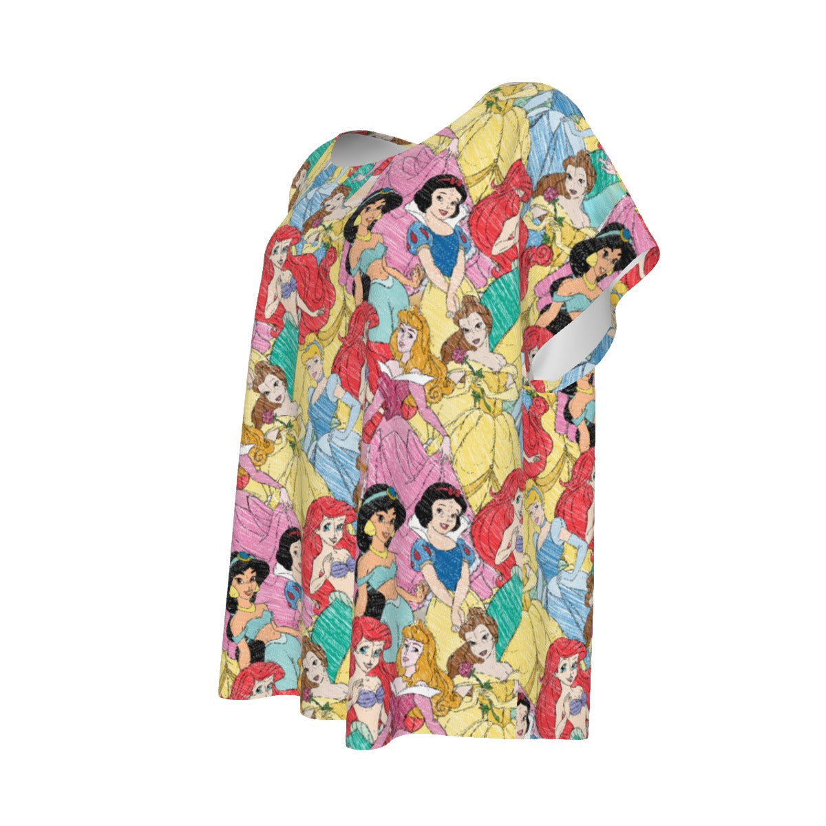 Royal Princess Sketches - Women’s Relaxed Fit Scoop Tee
