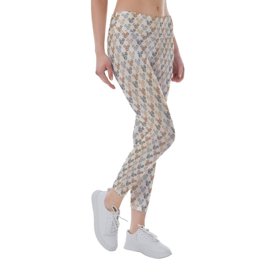 Safari Mouse Ears - Women's Yoga Leggings