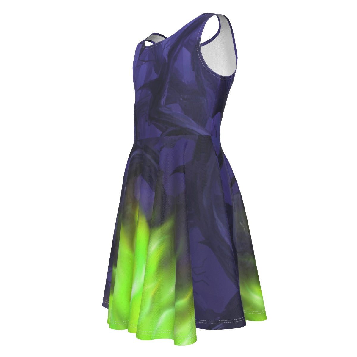 Enchanted Thorn Forest- Kid's Sleeveless Skater Dress