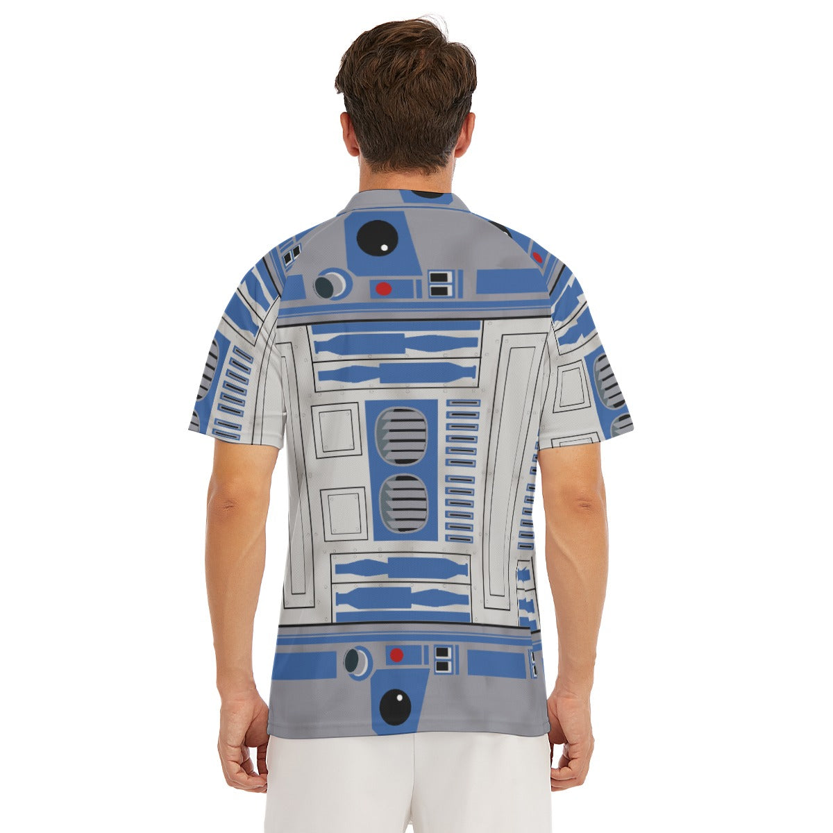 Little Blue Droid - Men's Polo Shirt