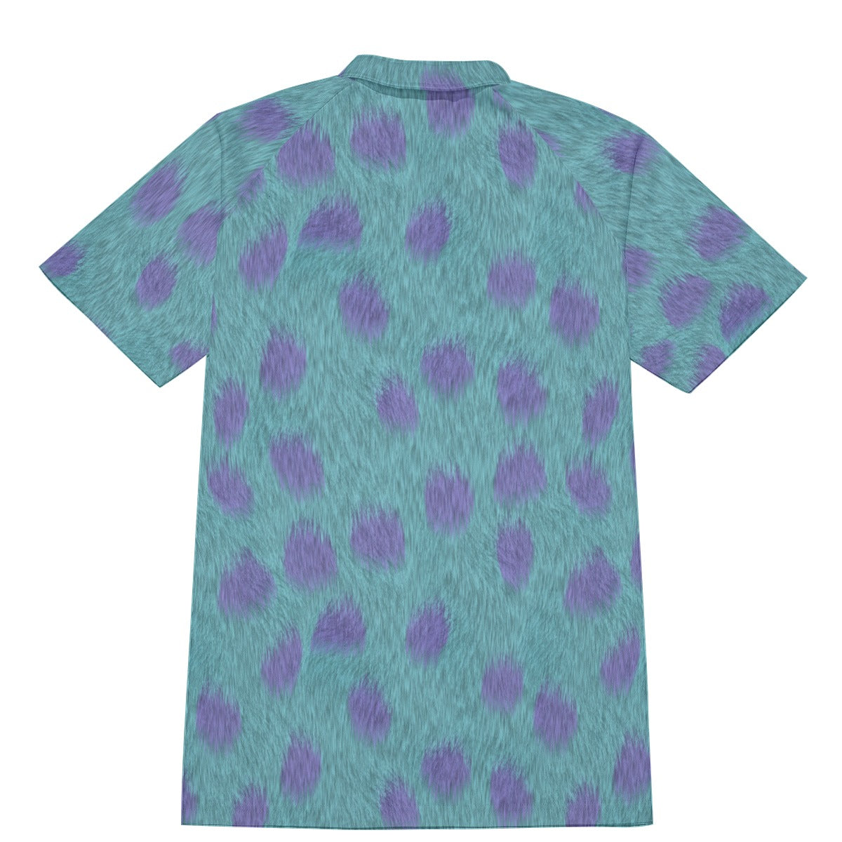 Turquoise Monster Spots - Men's Polo Shirt