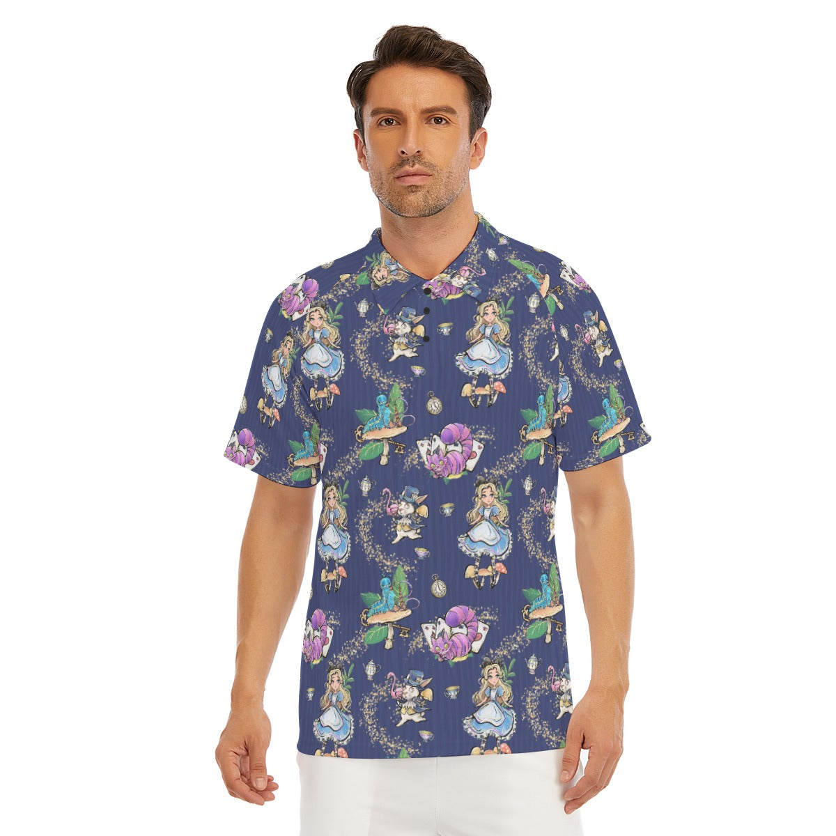 Whimsical Enchanted Forest - Men's Polo Shirt