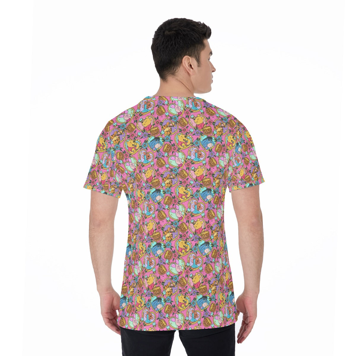 Tattoo Hearts Woodland Friends - Men's Short Sleeve T-Shirt