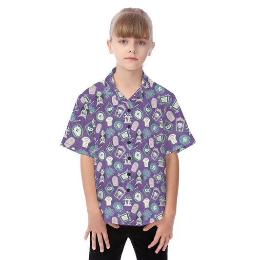 Tomb Sweet Tomb - Kid's Hawaiian Button Up Shirt