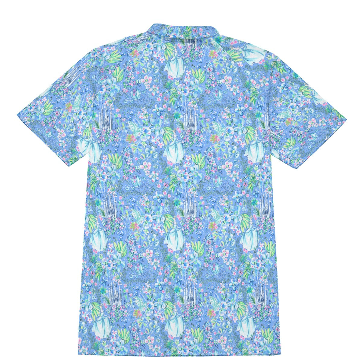 Bright Tropical Princess - Royal Beach Day - Men's Polo Shirt