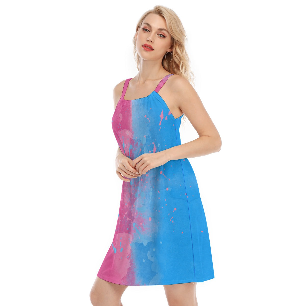 Pink or Blue Fairytale Dress - Women’s Adjustable Sundress
