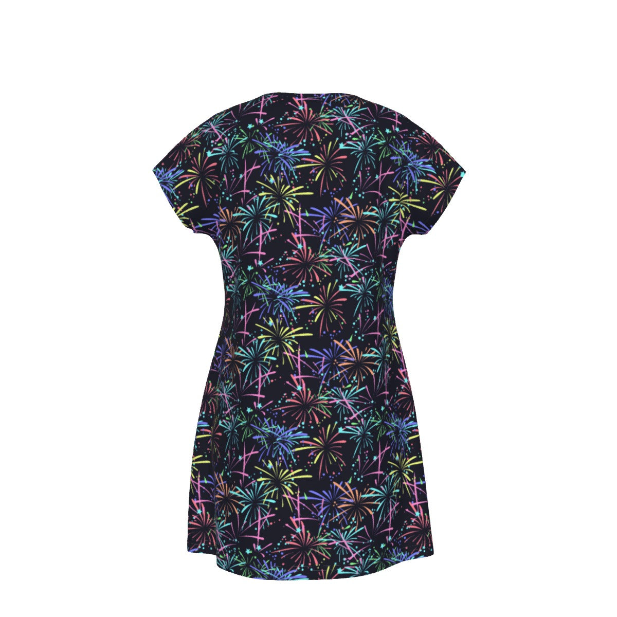 Fireworks - Women's T-Shirt Dress