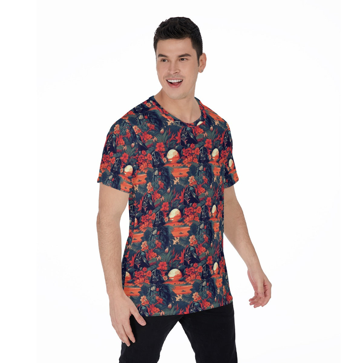 Tropical Dark Side Escape - Men's Short Sleeve T-Shirt