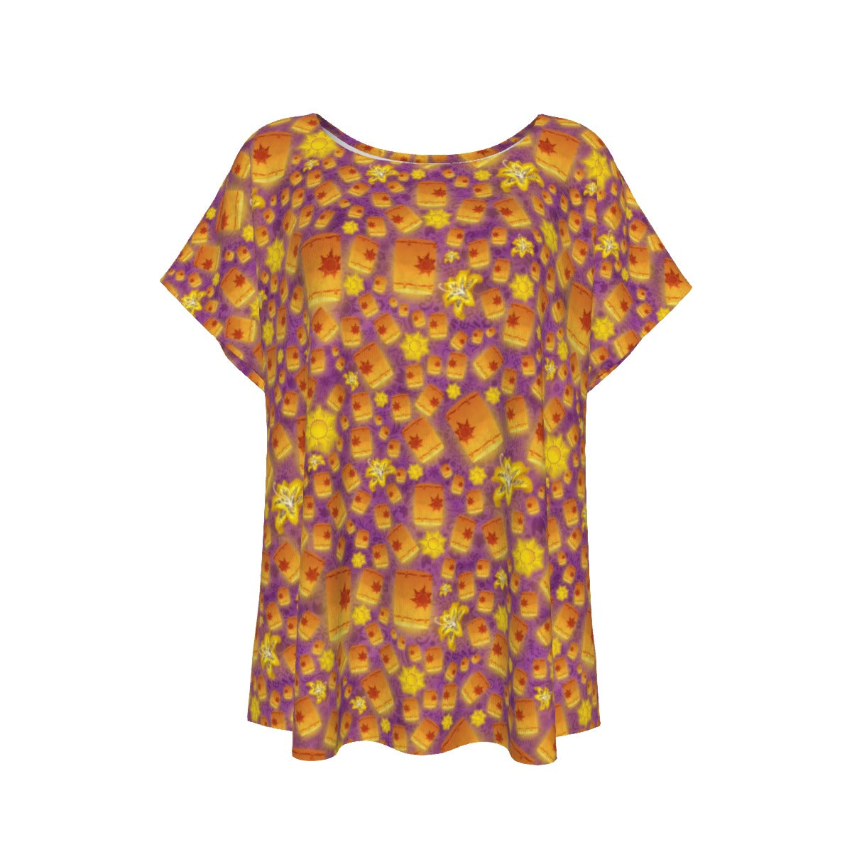 Lantern Glow Festival - Women’s Relaxed Fit Scoop Tee