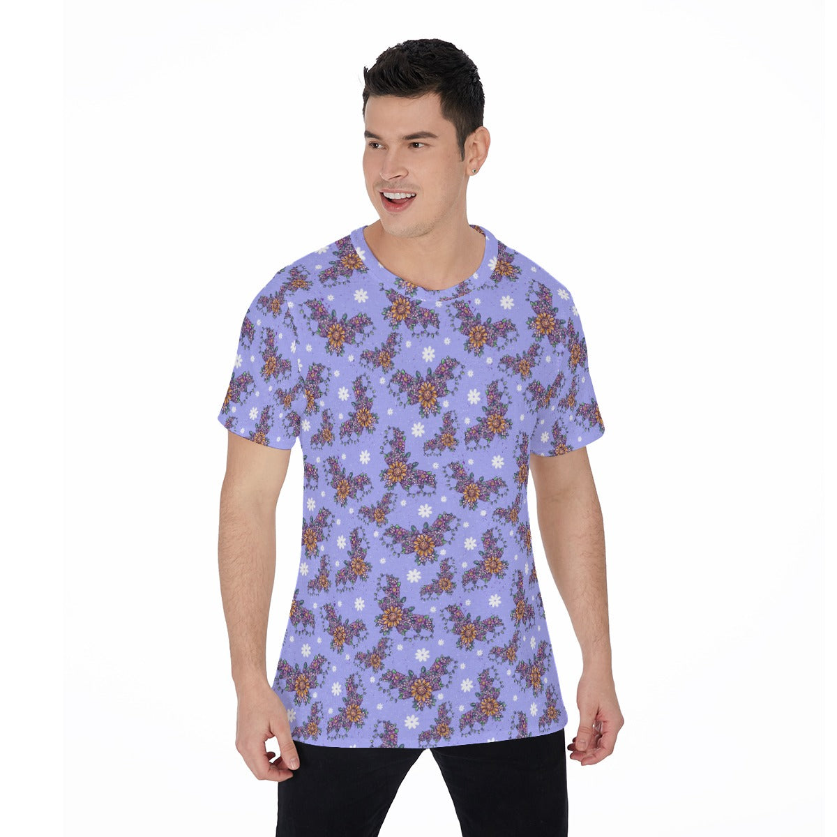 Blooming Bats - Men's Short Sleeve T-Shirt