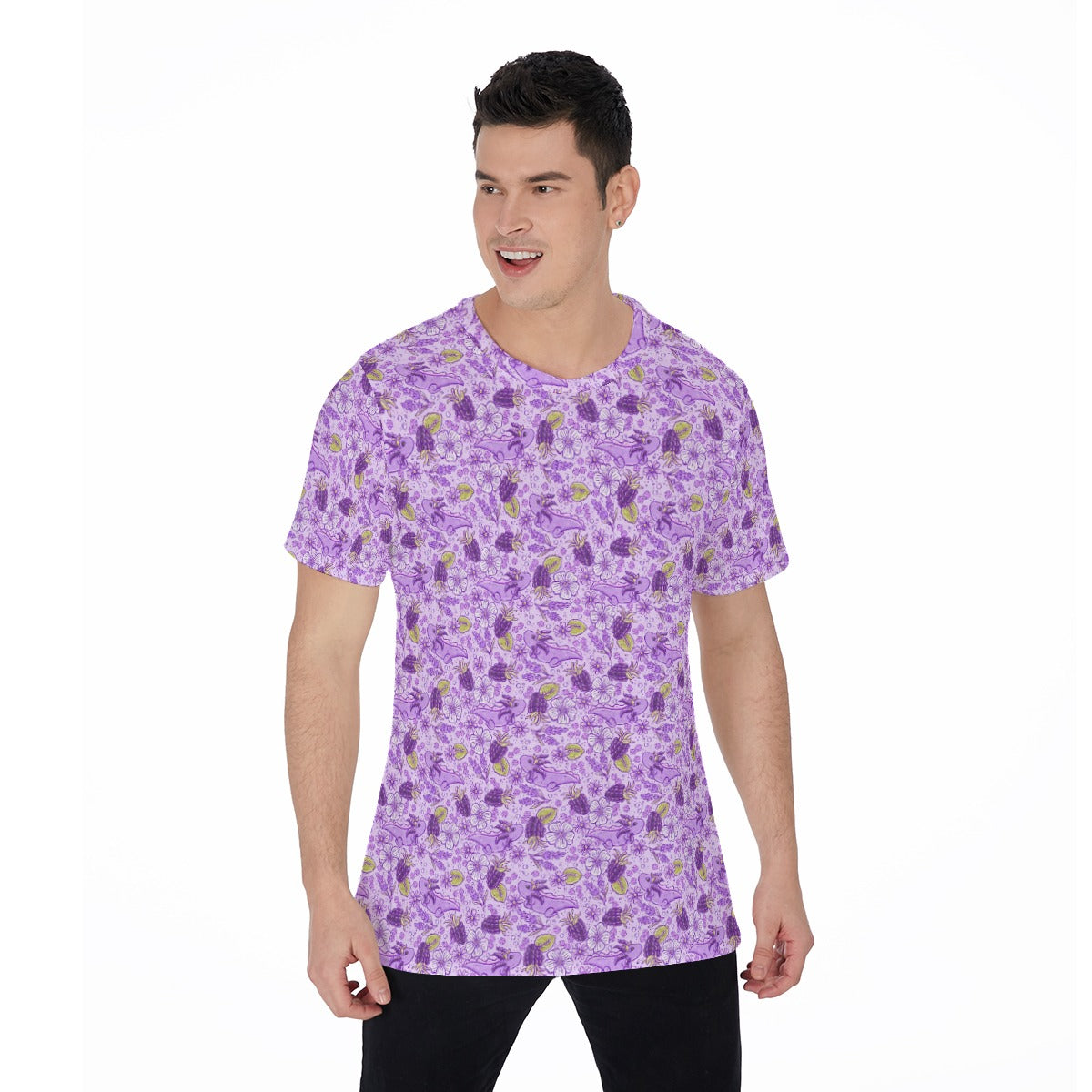 Fruitimals - Blackberry Axolotls - Men's Short Sleeve T-Shirt