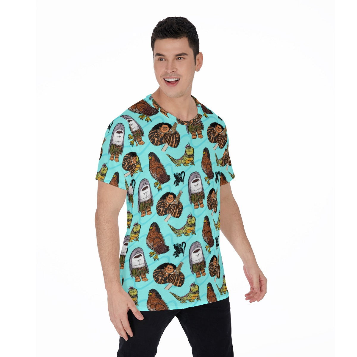 Shapeshifting Island Hero - Men's Short Sleeve T-Shirt