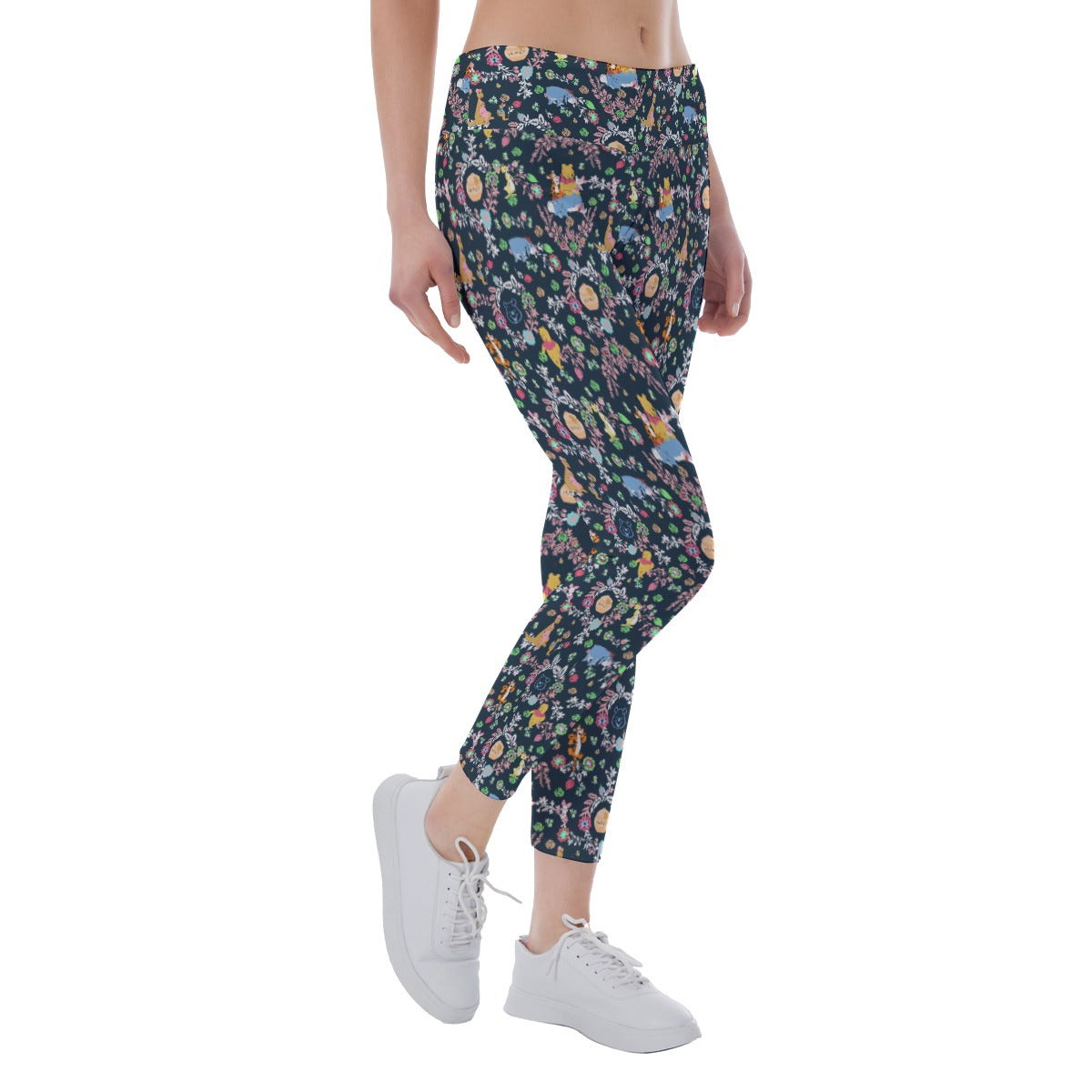 Garden Whimsy - Hundred Acre Blooms - Women's Yoga Leggings