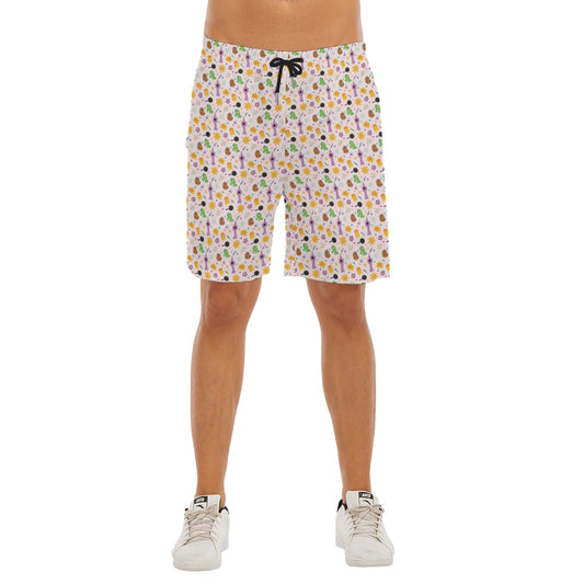 Long Hair Princess Icons - Men’s Pocket Beach Shorts