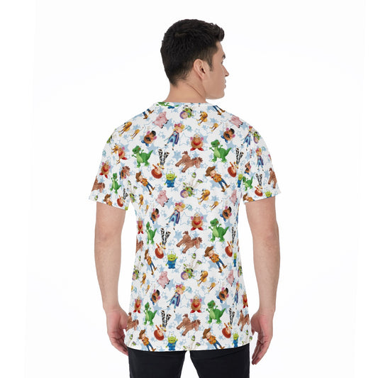 Playful Toy Friends - Men's Short Sleeve T-Shirt
