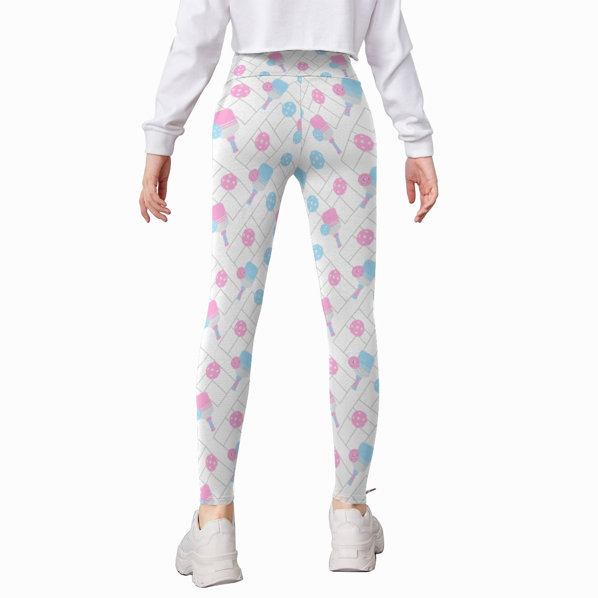 Pickleball Court Spin - Kid's Leggings
