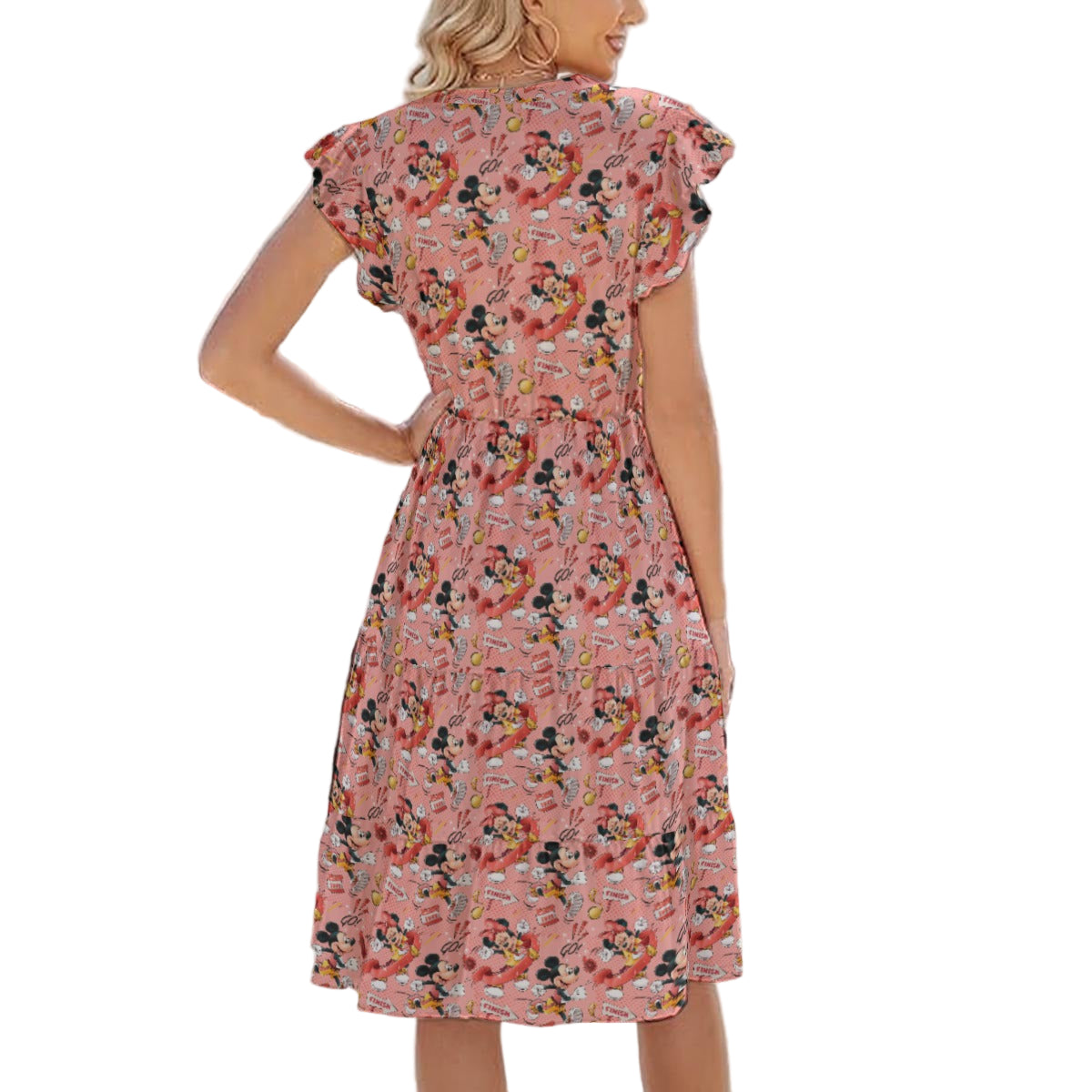 Power Couple Race Ready - Women's Tiered Pocket Midi Dress