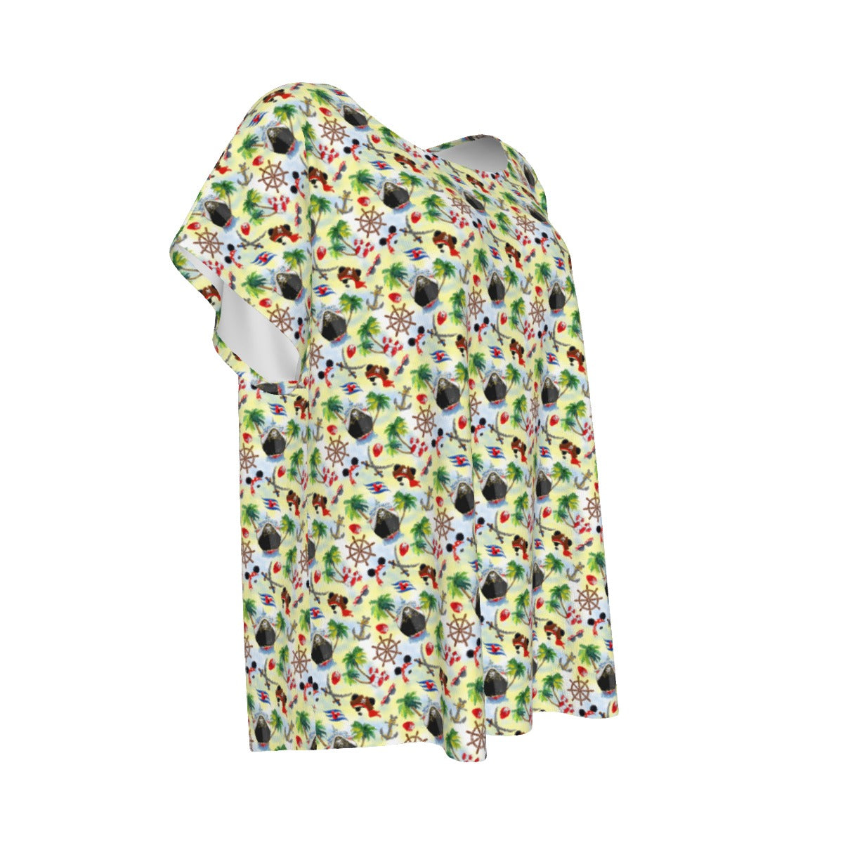 Pirate Night Cruise - Women’s Relaxed Fit Scoop Tee
