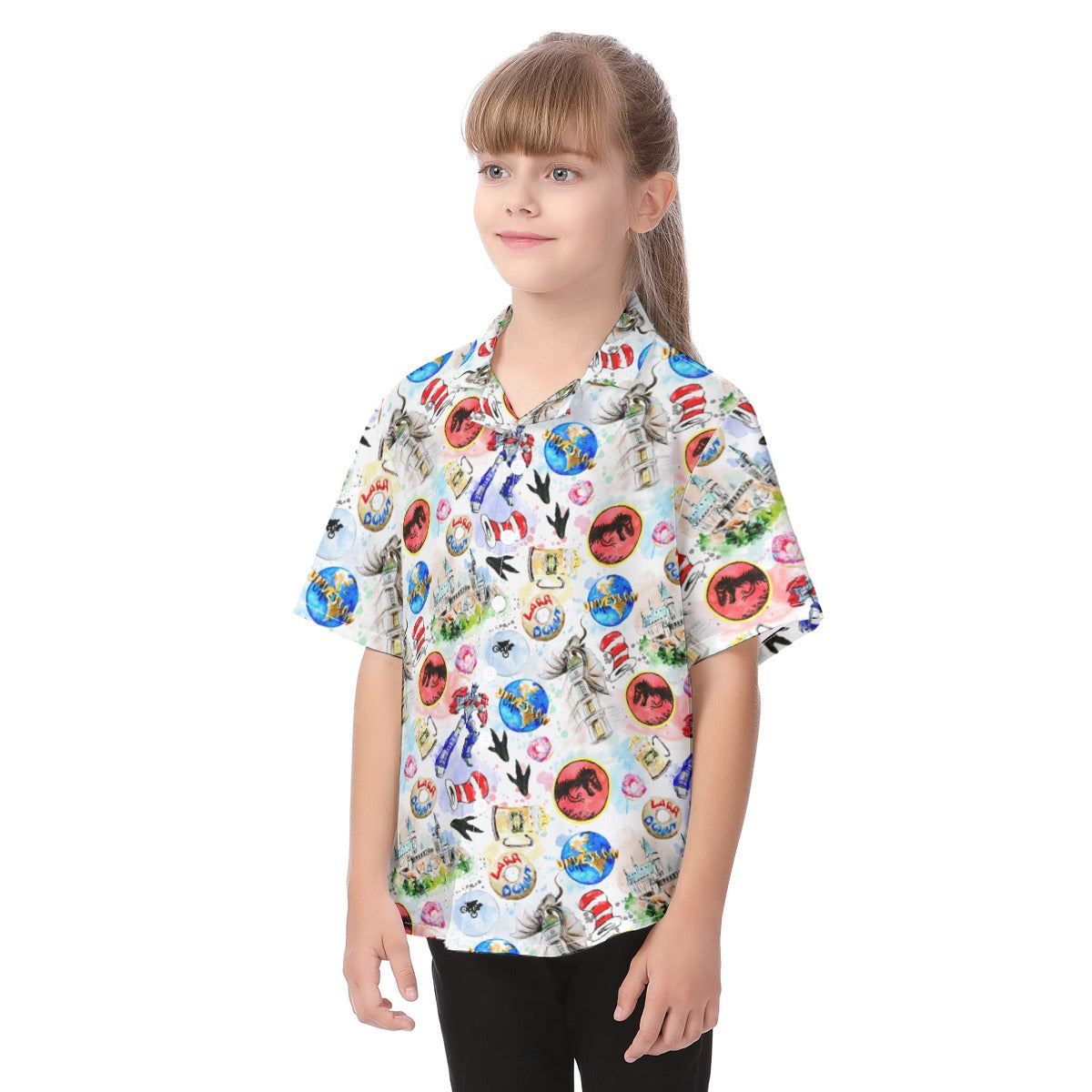 A Universal Adventure - Kid's Hawaiian Button Up Shirt