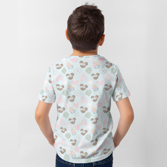 Pastel Island Treats - Kid’s Short Sleeve T-Shirt