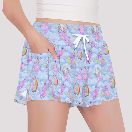 Imagine with Figment - Girls’ Flowy Pocket Shorts