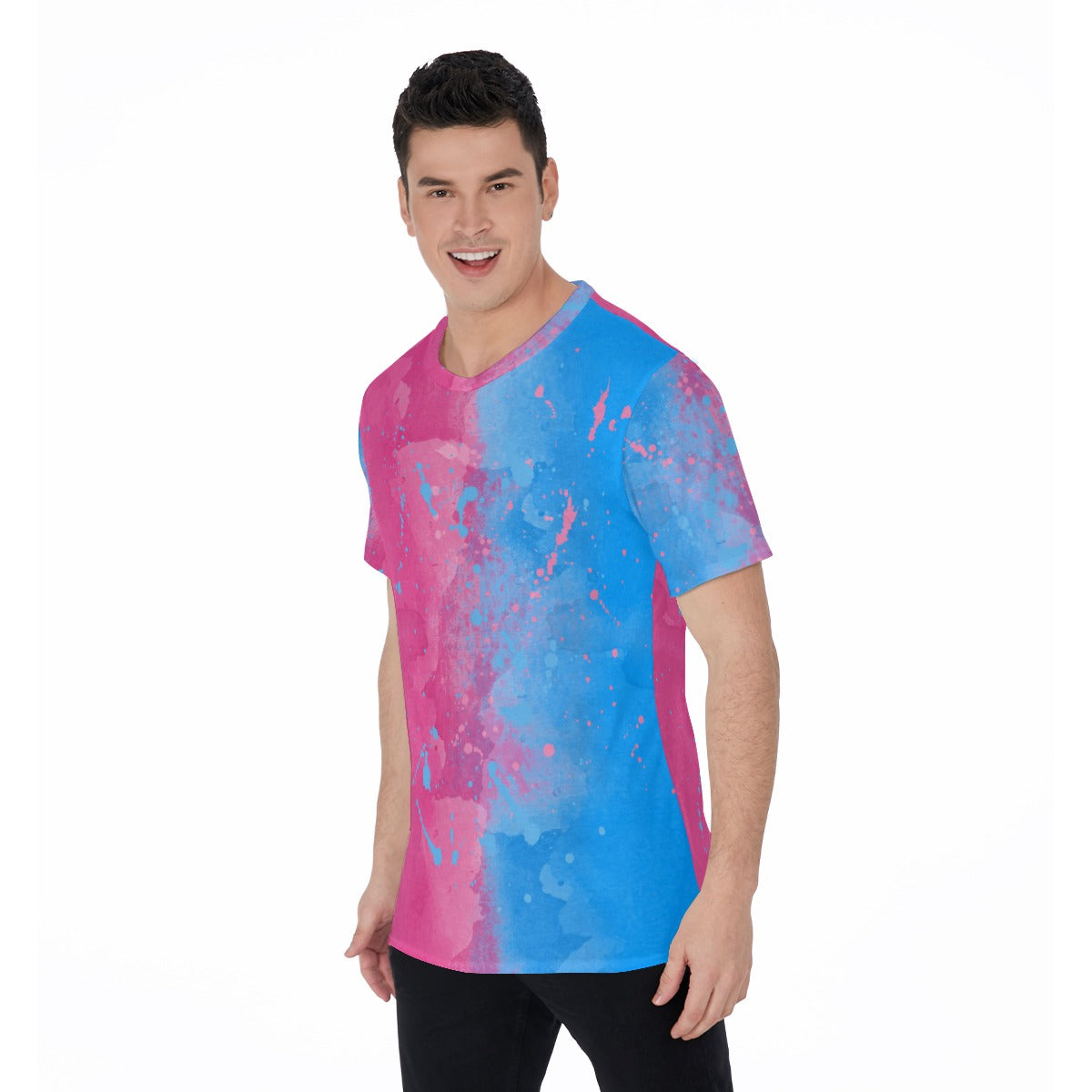 Pink or Blue Fairytale Dress - Men's Short Sleeve T-Shirt