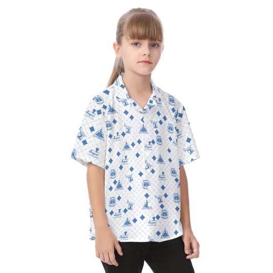 Chez Little Chef - Kid's Hawaiian Button Up Shirt