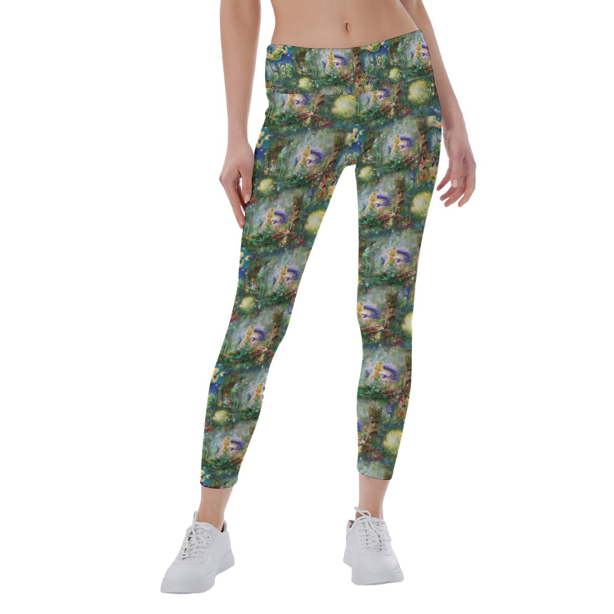 Pixie Fairy in Hollow - Women's Yoga Leggings