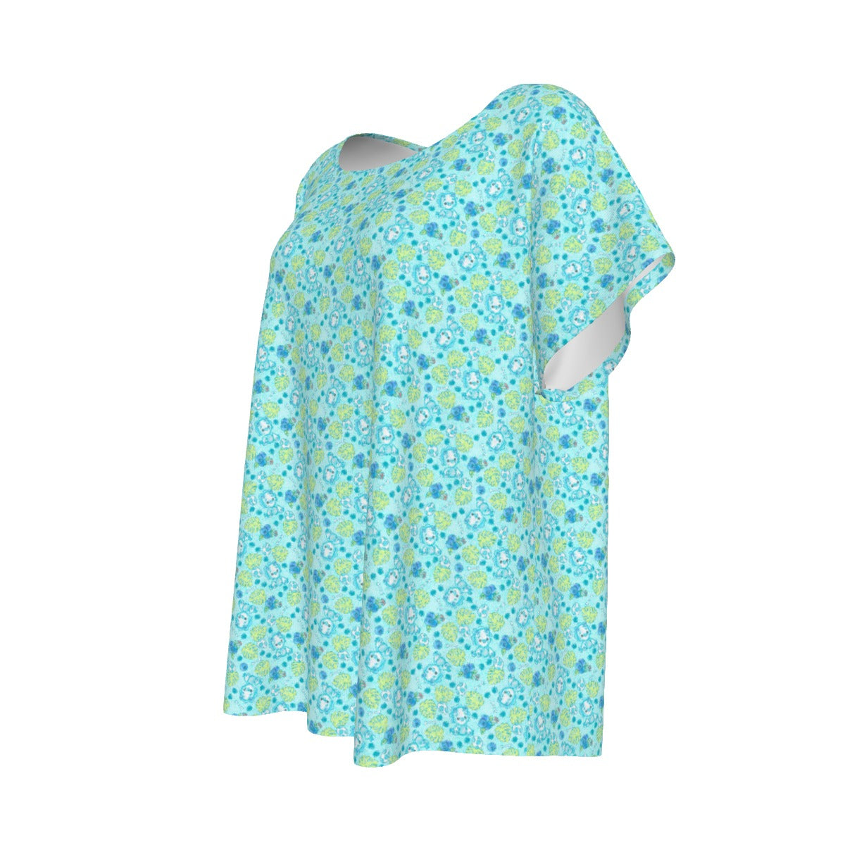 Fruitimals - Blueberry Dinosaurs - Women’s Relaxed Fit Scoop Tee