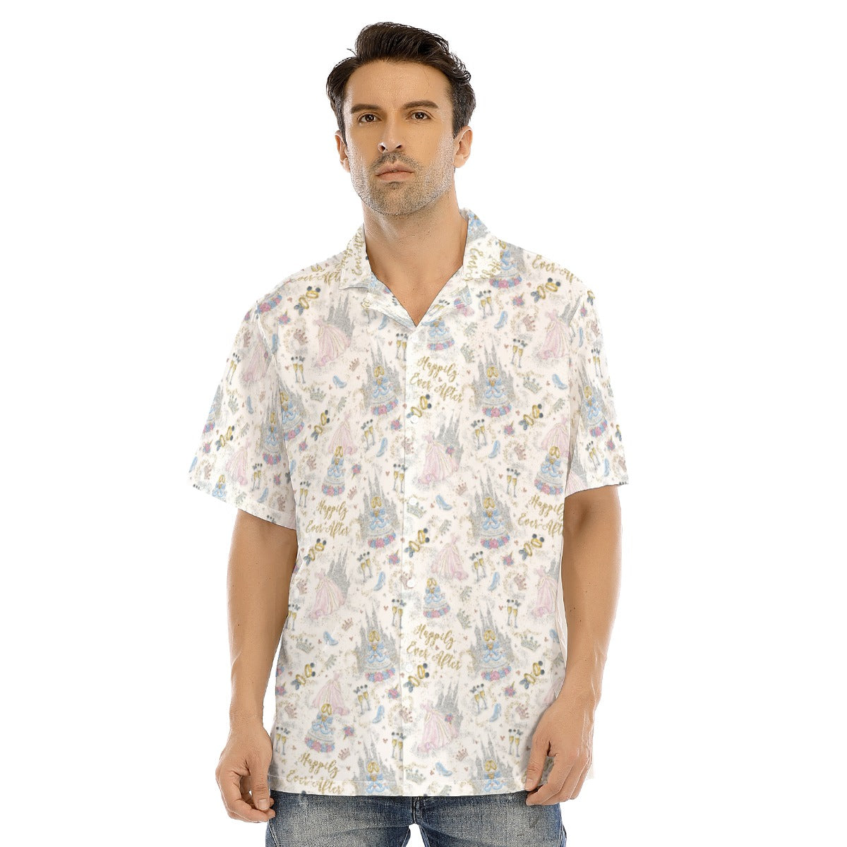 Happily Ever After Weddings - Men's Hawaiian Button Up Shirt
