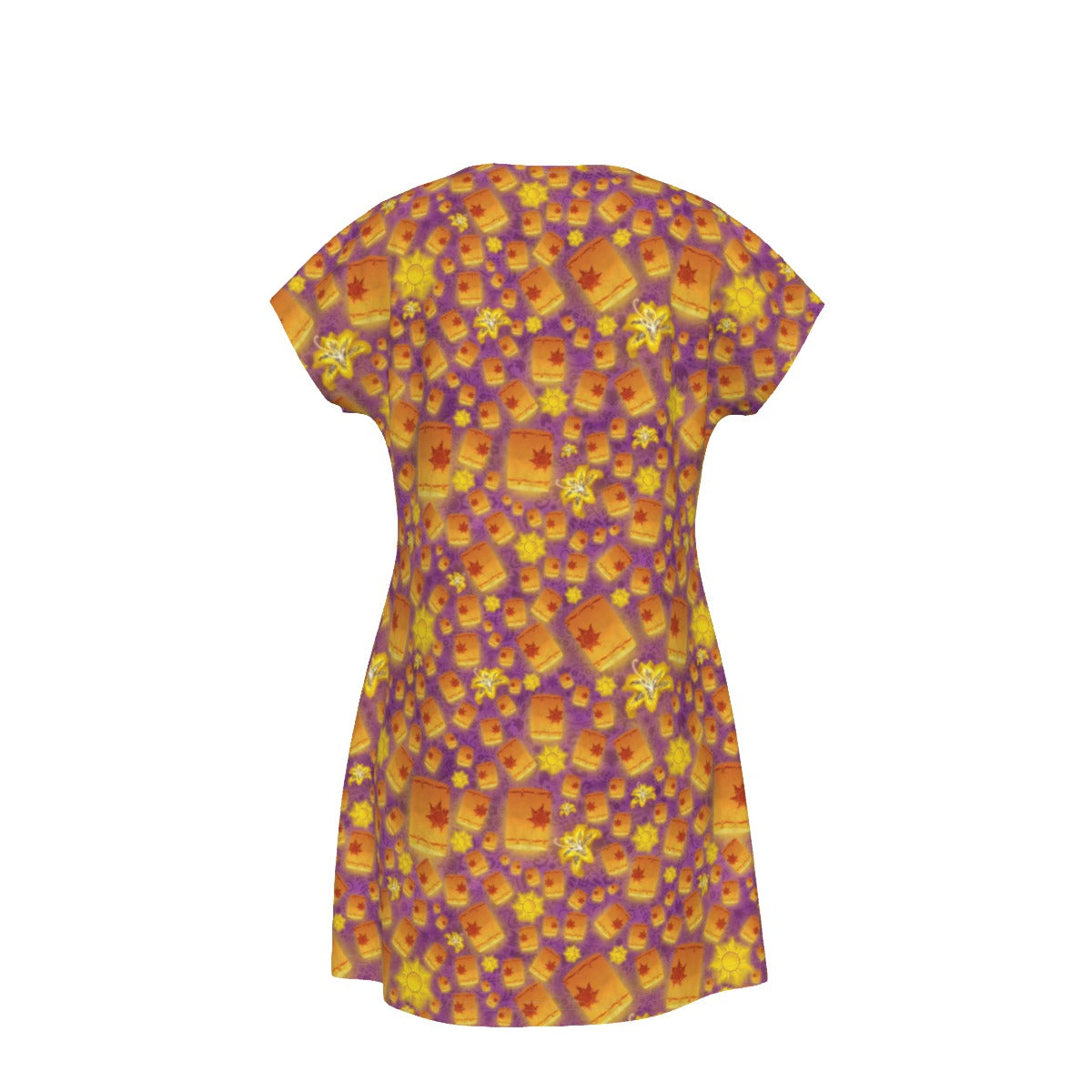 Lantern Glow Festival - Women's T-Shirt Dress