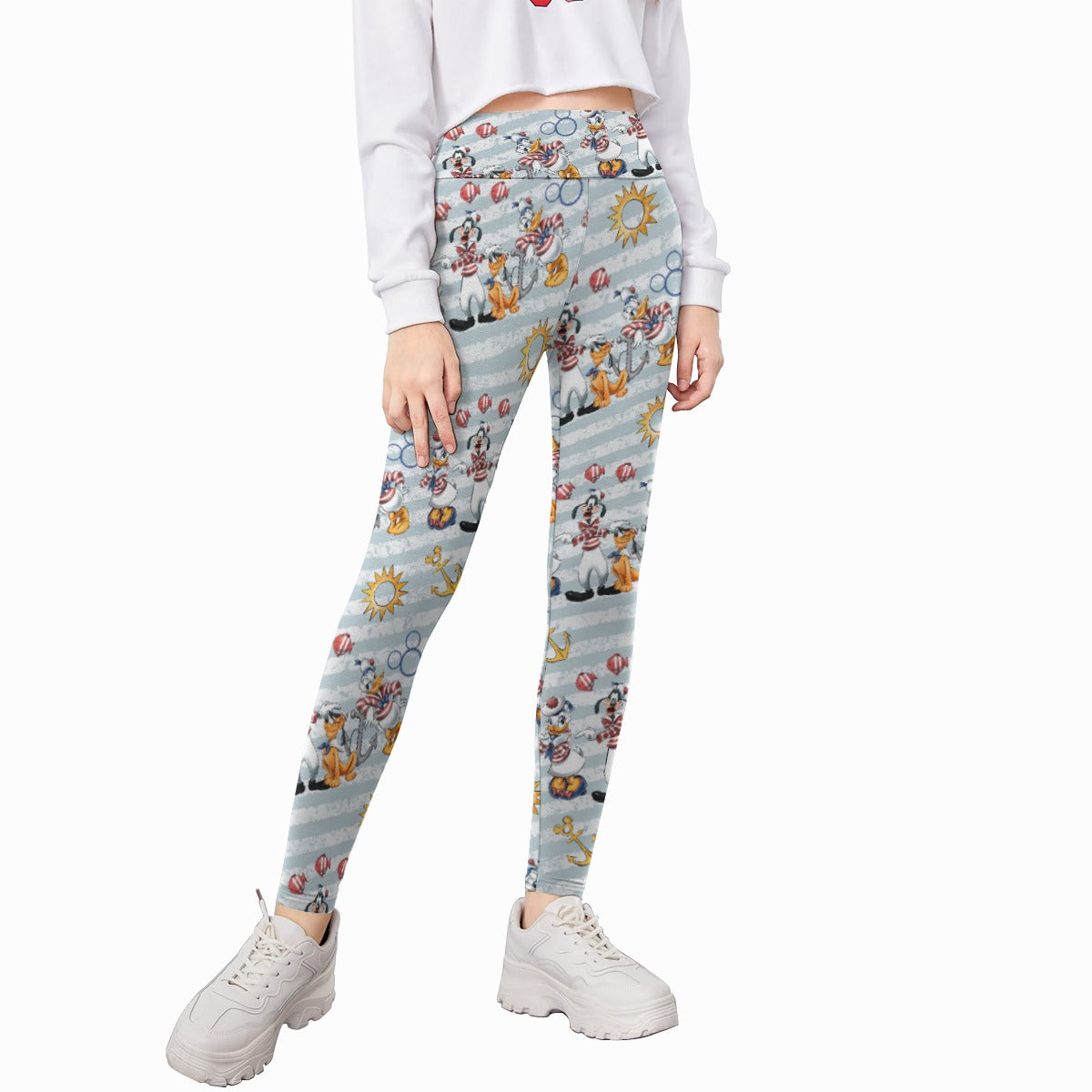 Set Sail with the Crew - Kid's Leggings