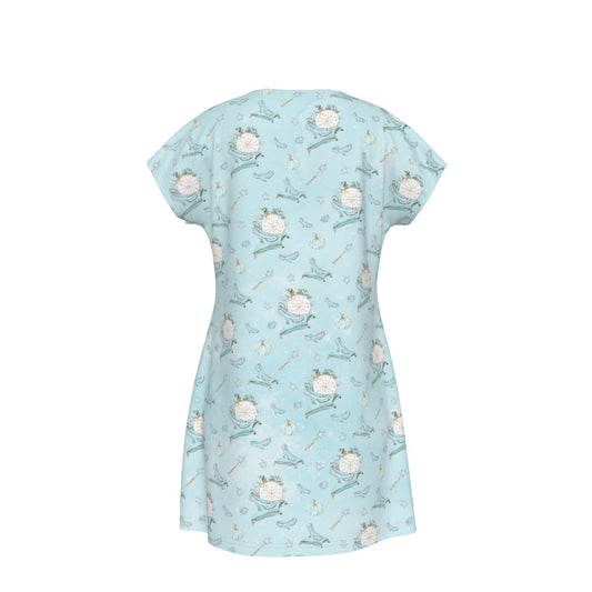 Enchanted Glass Slipper - Women's T-Shirt Dress