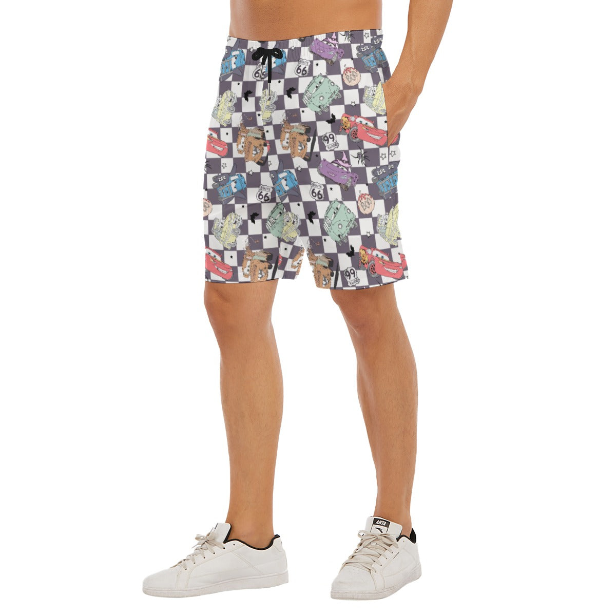 Halloween Racing Crew - Men’s Pocket Beach Shorts