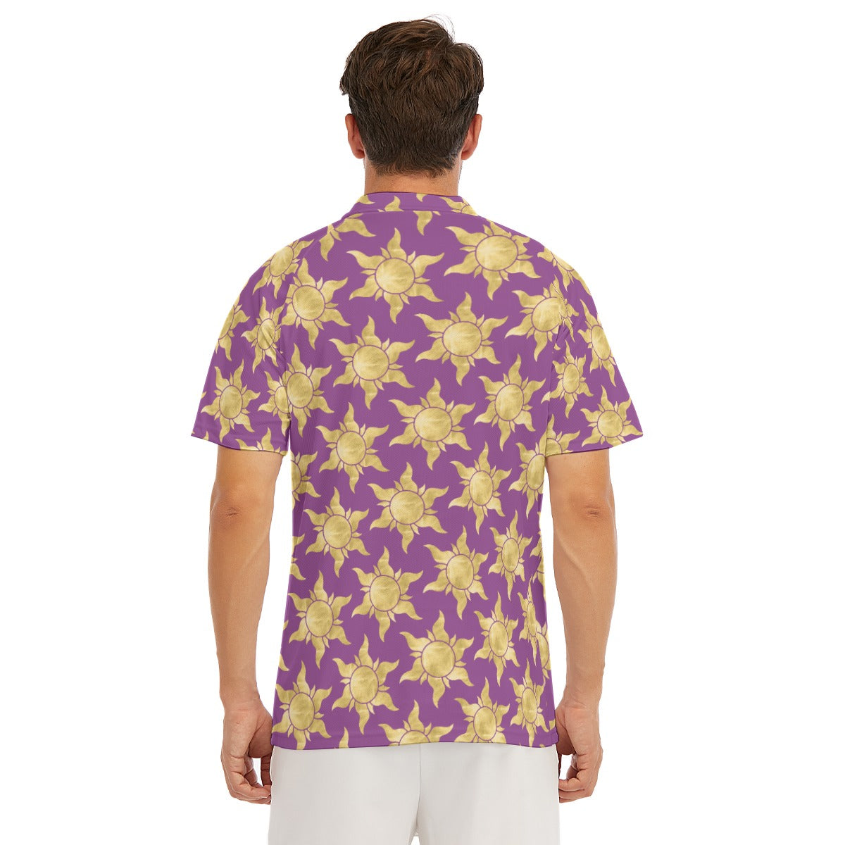 Golden Sun Symbols - Men's Polo Shirt