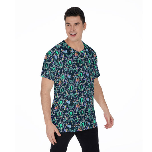 Garden Whimsy - Neverland Flight - Men's Short Sleeve T-Shirt