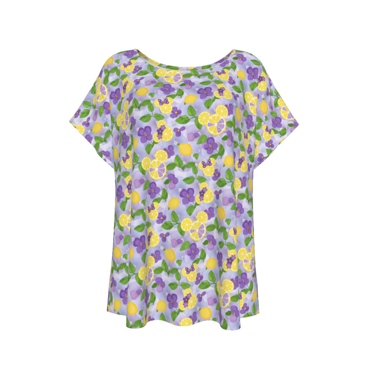 Vivacious Violet Lemonade - Women’s Relaxed Fit Scoop Tee